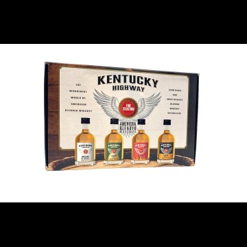 Kentucky Highway American Blended Whiskey Giftpack