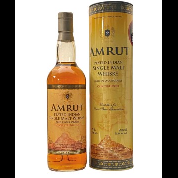 Amrut Peated Indian Single Malt Whisky Cask Strength
