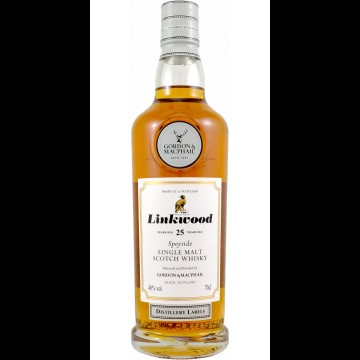 Gordon & MacPhail Linkwood 25 Years Old Distillery Label