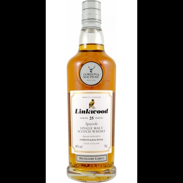 Gordon & MacPhail Linkwood 25 Years Old Distillery Label