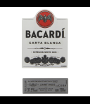 Bacardi Rum Carta Blanca