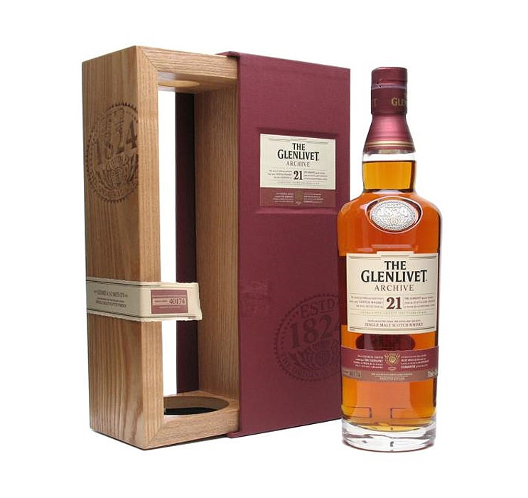 ウイスキー The GLENLIVET Archive Pure Single Malt The Glenlivet Archive 21 Years Old Speyside Single Malt Whisky