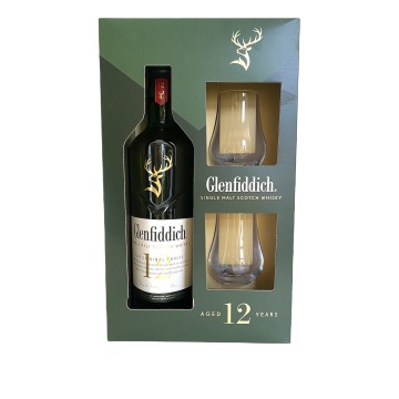 Glenfiddich 12YO giftpack