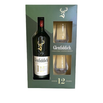 Glenfiddich 12YO giftpack