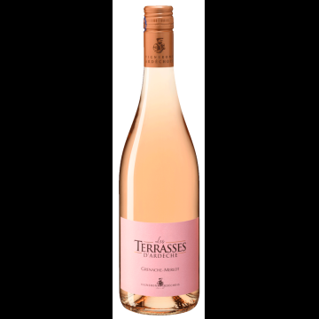 Les Terrasses D'Ardèche Rosé Grenache-Merlot