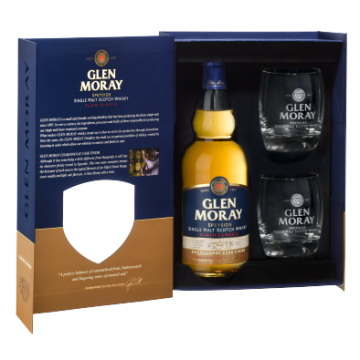 Glen Moray Elgin Classic Chardonnay Cask Finish (gift pack)