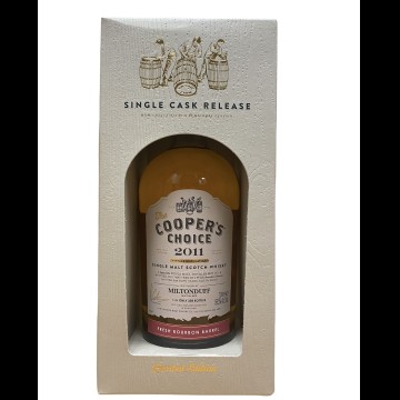 Cooper's Choice 2011 Miltonduff 10Y Single Cask Release