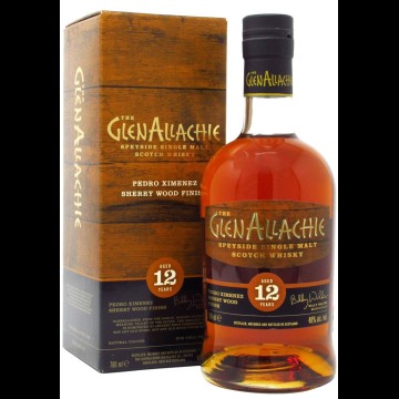 GlenAllachie 12Y PX Sherry Wood Finish