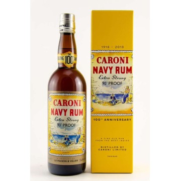 Caroni Navy Rum Replica Extra Strong 90 Proof 100th Anniversary (51,4%)