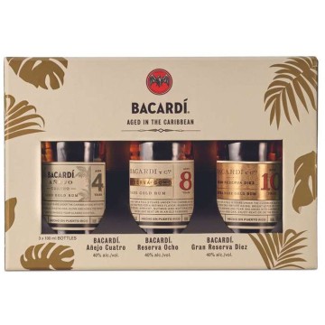 Bacardi Discovery set 3 x 10cl.