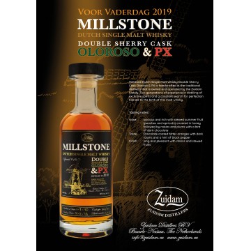 millstone Double Sherry Cask  Ol & PX 2010 Zuidam Distillers