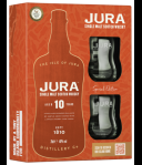 Jura 10Y Giftpack + 2 glazen