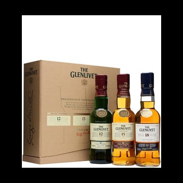 The Glenlivet Taste Experience 3x20cl