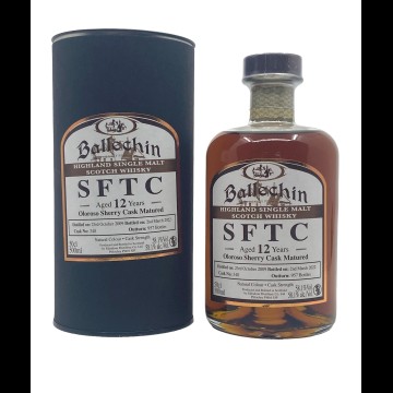 Ballechin SFTC Aged 12 Years Olorso Sherry Cask Matured