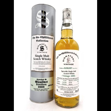 Signatory Un-Chillfiltered Glenlivet 16Y 2006 Van Wees Pot Still Festival 2022