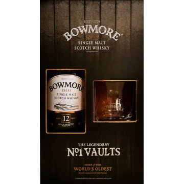 Bowmore 12 Years no.1 Vaults (gift pack)