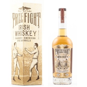 Prize Fight Irish Single Malt Whiskey American Rye Barrel