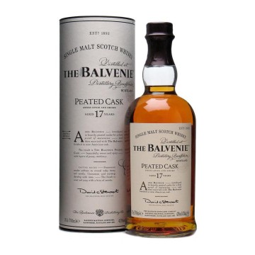 Balvenie 17 Years Old Speyside Single Maltwhisky Peated Cask