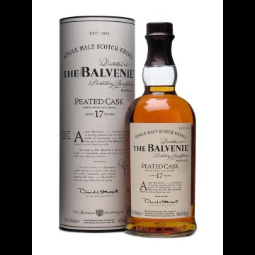 Balvenie 17 Years Old Speyside Single Maltwhisky Peated Cask