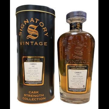 Signatory Vintage Cambus 1991 30Y Cask Strength